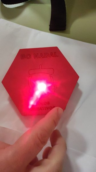 Creación de luz de Nadal