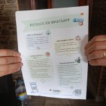 1ESO difusión infografía riscos no Whatsapp