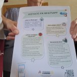 1ESO Difusión de riscos no Whatsapp