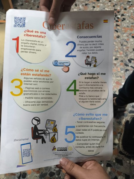 1ESO Difusión infografía ciberestafas